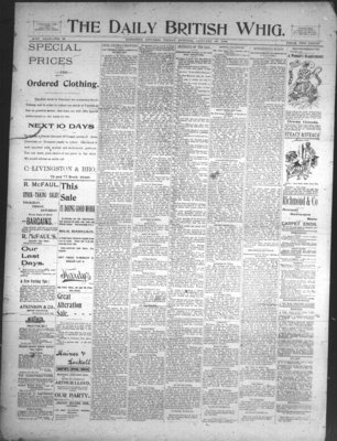 Daily British Whig (1850), 26 Jan 1894