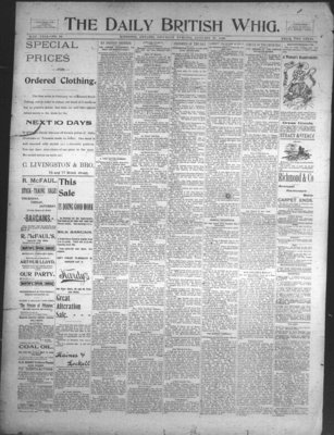 Daily British Whig (1850), 27 Jan 1894