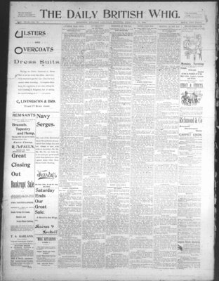 Daily British Whig (1850), 10 Feb 1894