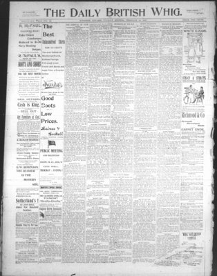 Daily British Whig (1850), 20 Feb 1894