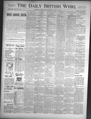 Daily British Whig (1850), 31 Aug 1894