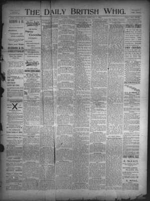 Daily British Whig (1850), 1 Feb 1893