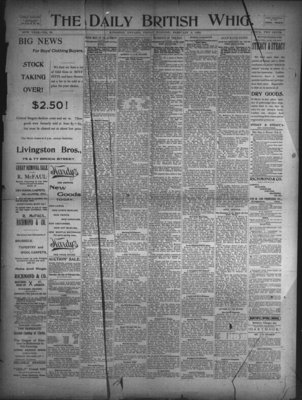 Daily British Whig (1850), 3 Feb 1893