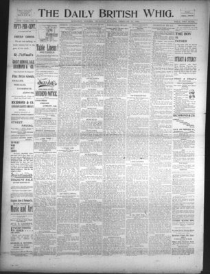 Daily British Whig (1850), 23 Feb 1893