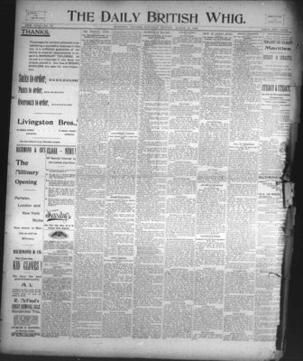 Daily British Whig (1850), 25 Mar 1893