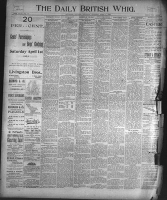 Daily British Whig (1850), 1 Apr 1893