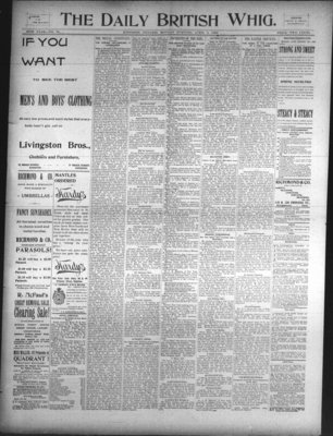 Daily British Whig (1850), 3 Apr 1893