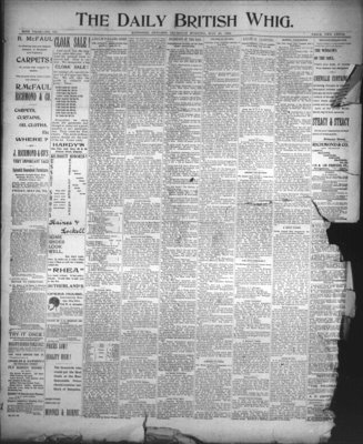 Daily British Whig (1850), 25 May 1893