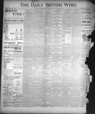 Daily British Whig (1850), 19 Aug 1893