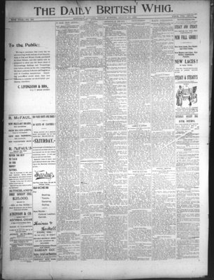 Daily British Whig (1850), 25 Aug 1893