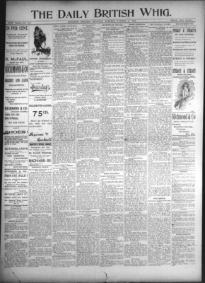 Daily British Whig (1850), 12 Oct 1893