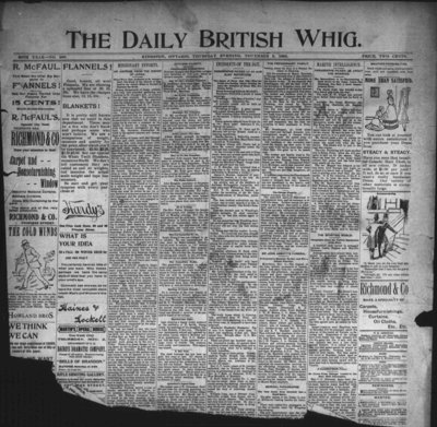 Daily British Whig (1850), 2 Nov 1893