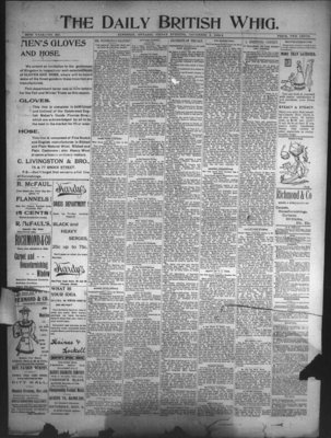 Daily British Whig (1850), 3 Nov 1893