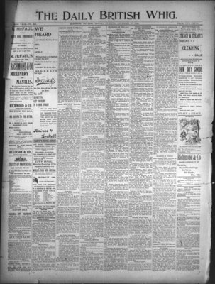 Daily British Whig (1850), 27 Nov 1893