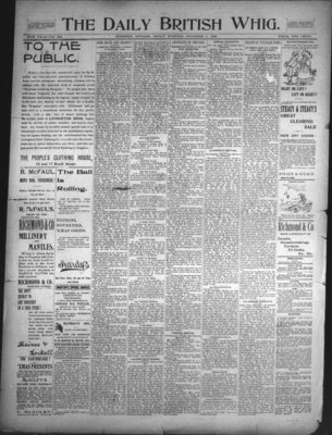 Daily British Whig (1850), 1 Dec 1893