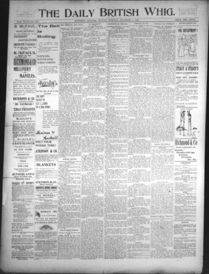 Daily British Whig (1850), 4 Dec 1893