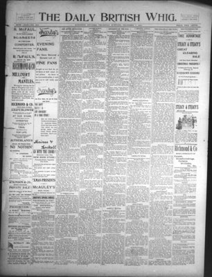 Daily British Whig (1850), 7 Dec 1893