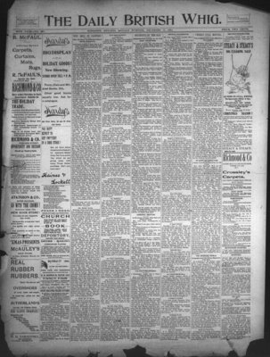 Daily British Whig (1850), 11 Dec 1893