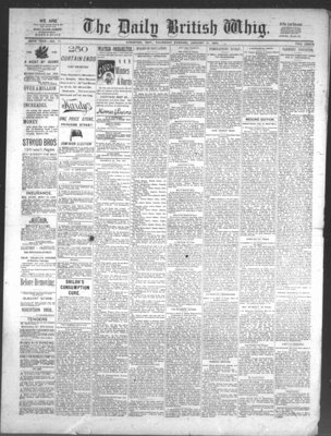 Daily British Whig (1850), 21 Jan 1892