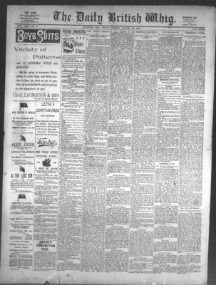 Daily British Whig (1850), 22 Jan 1892