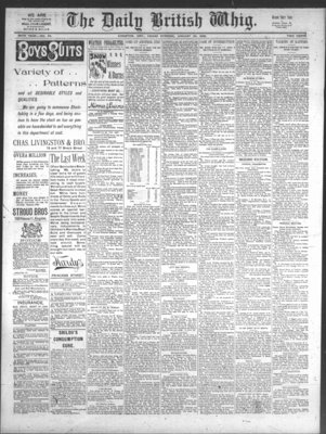 Daily British Whig (1850), 29 Jan 1892