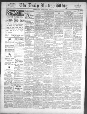 Daily British Whig (1850), 19 Feb 1892