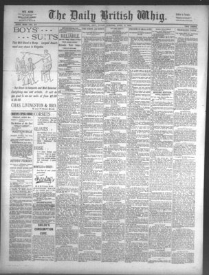 Daily British Whig (1850), 8 Apr 1892