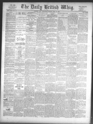 Daily British Whig (1850), 20 Apr 1892