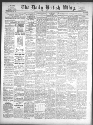 Daily British Whig (1850), 28 Apr 1892