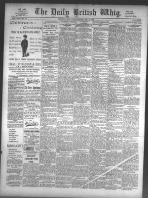 Daily British Whig (1850), 13 May 1892