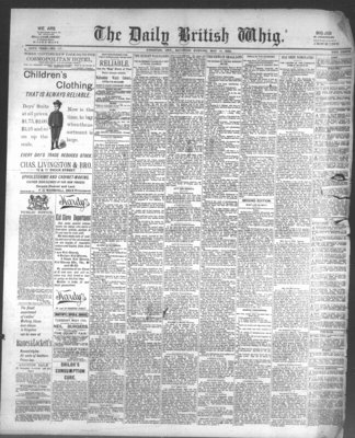 Daily British Whig (1850), 14 May 1892