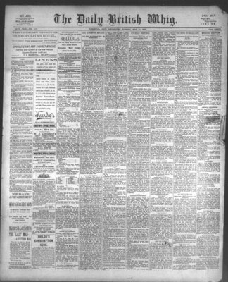 Daily British Whig (1850), 25 May 1892