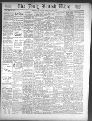 Daily British Whig (1850), 29 Aug 1892