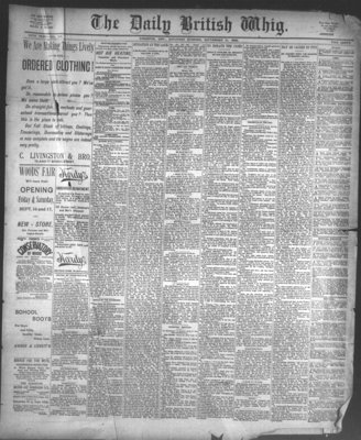 Daily British Whig (1850), 10 Sep 1892