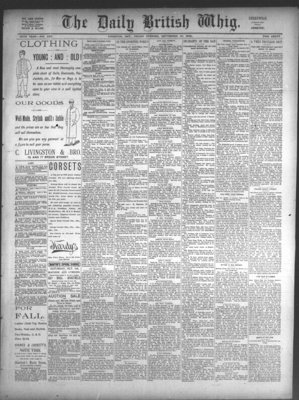 Daily British Whig (1850), 30 Sep 1892