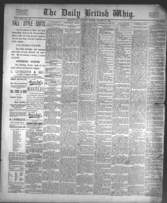 Daily British Whig (1850), 22 Oct 1892