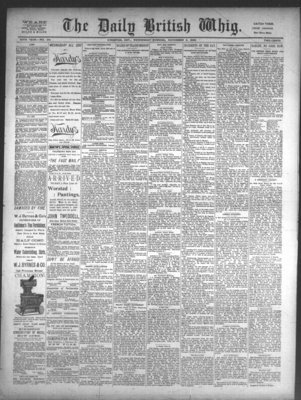 Daily British Whig (1850), 2 Nov 1892