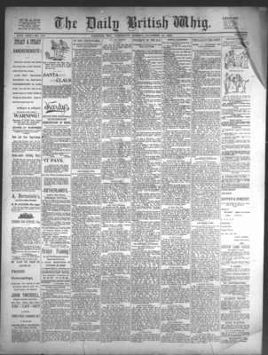 Daily British Whig (1850), 23 Nov 1892