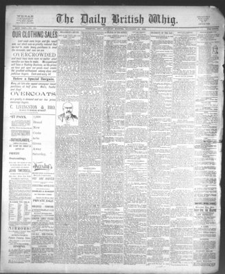 Daily British Whig (1850), 26 Nov 1892