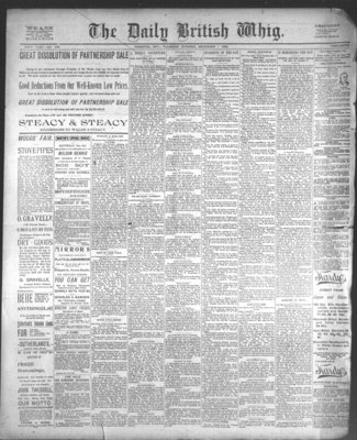 Daily British Whig (1850), 1 Dec 1892