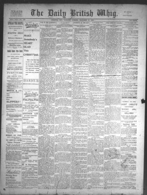 Daily British Whig (1850), 22 Dec 1892