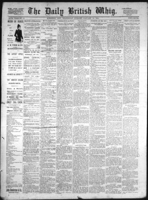 Daily British Whig (1850), 14 Jan 1891