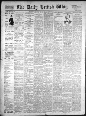 Daily British Whig (1850), 15 Jan 1891