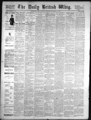 Daily British Whig (1850), 20 Jan 1891