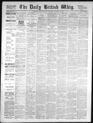 Daily British Whig (1850), 27 Jan 1891