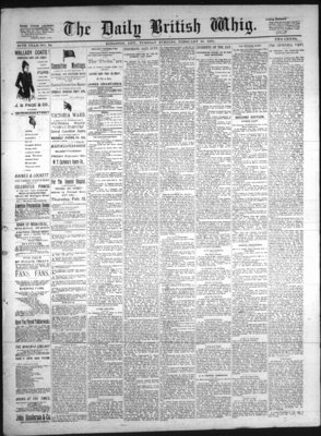 Daily British Whig (1850), 10 Feb 1891