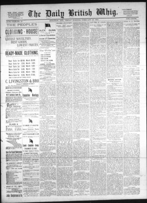 Daily British Whig (1850), 13 Feb 1891