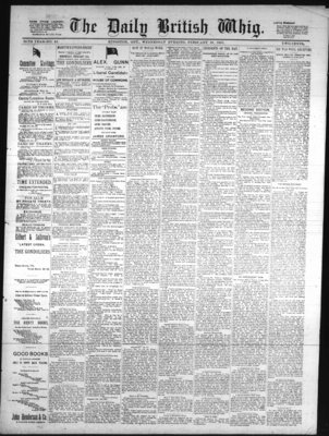 Daily British Whig (1850), 18 Feb 1891