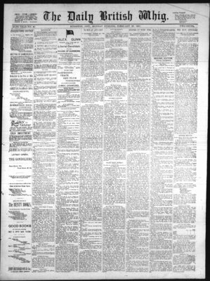 Daily British Whig (1850), 23 Feb 1891