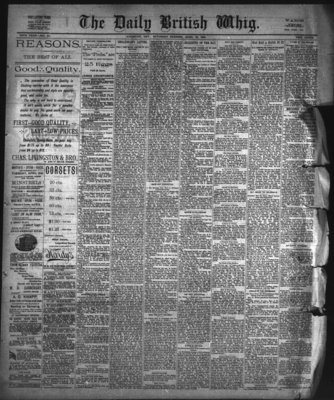 Daily British Whig (1850), 18 Apr 1891